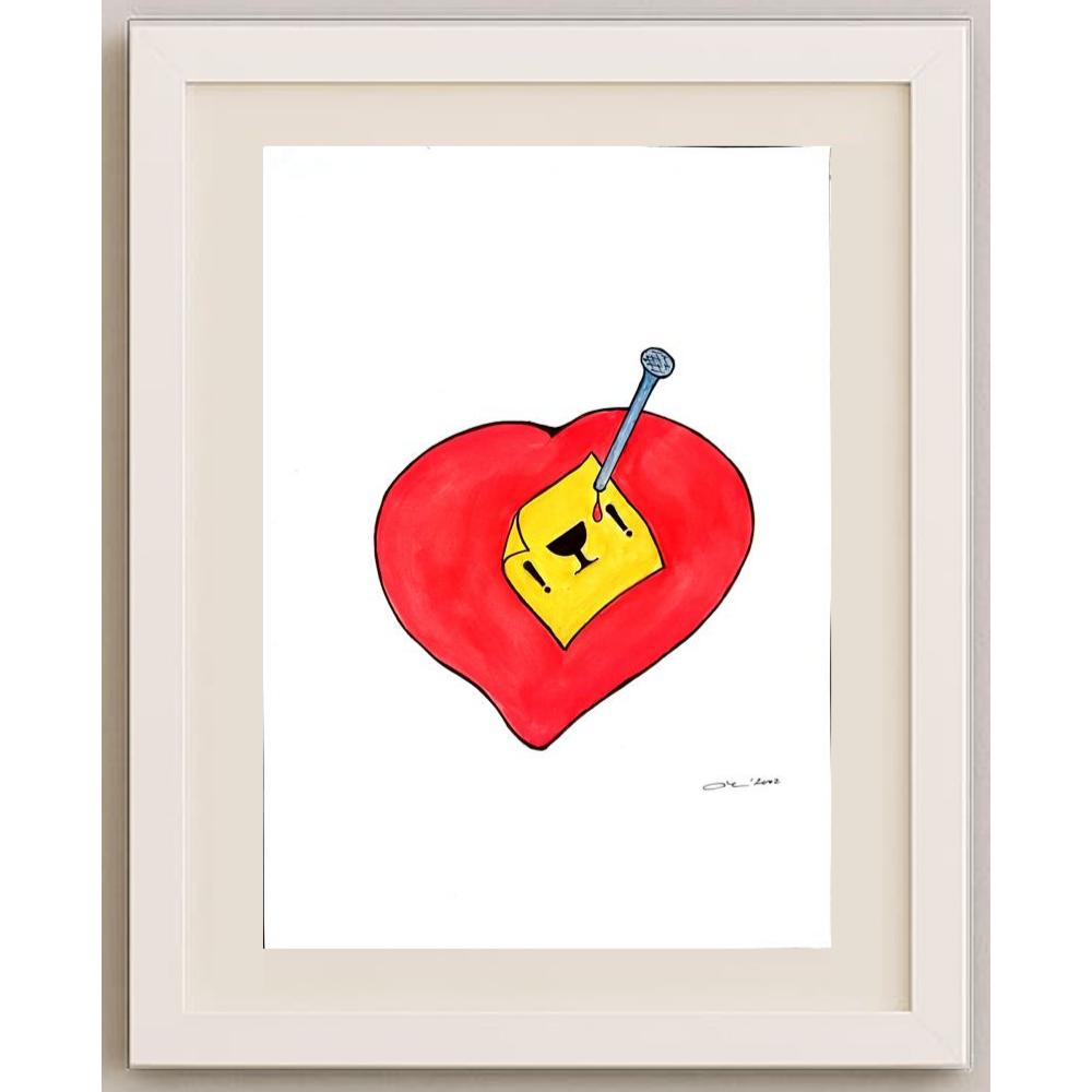 Angel Tchernaev 29x21cm Orijinal Karikatür BOD03104
