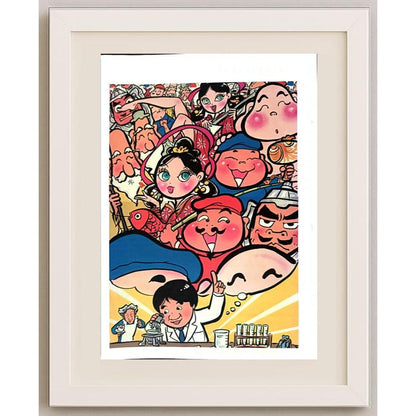 Ritsuko Matsushima 29x21cm Orijinal Karikatür BOD03119