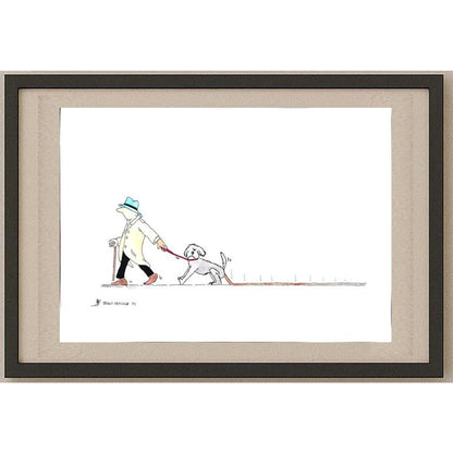 Frans Mensink 43x30cm Orijinal Karikatür BOD03121