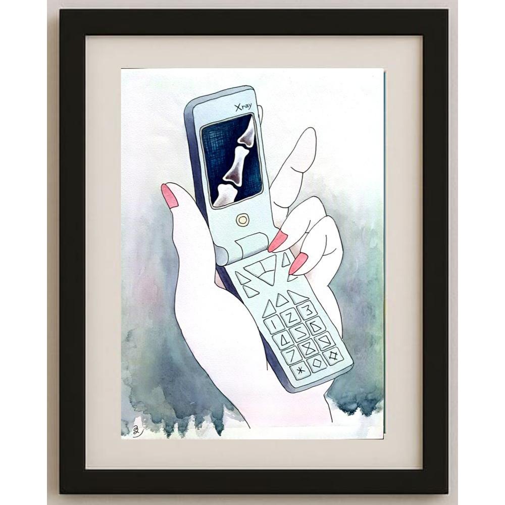 Hashi Yoshihisa 43x30cm Orijinal Karikatür BOD03122