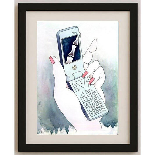 Hashi Yoshihisa 43x30cm Orijinal Karikatür BOD03122