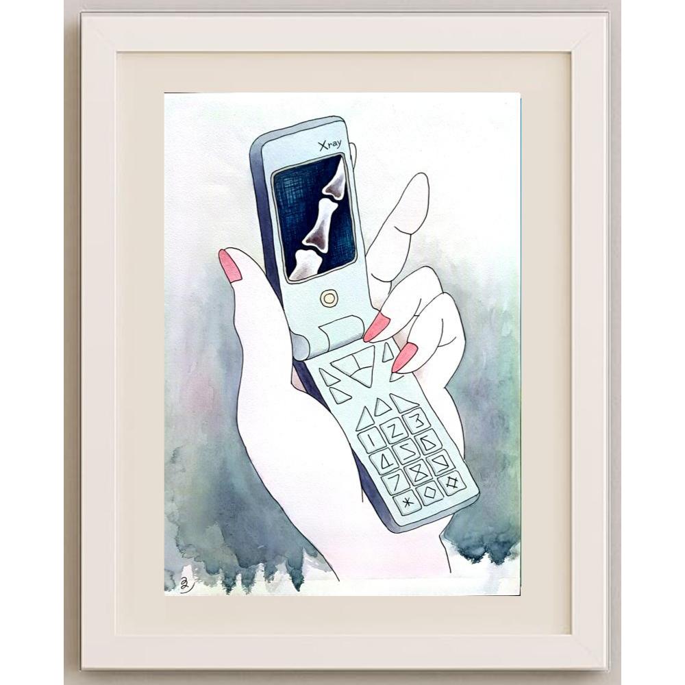 Hashi Yoshihisa 43x30cm Orijinal Karikatür BOD03122