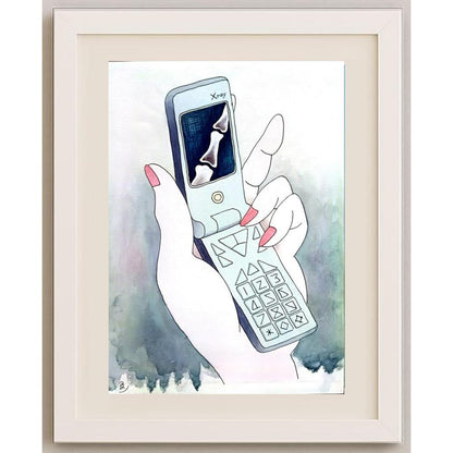 Hashi Yoshihisa 43x30cm Orijinal Karikatür BOD03122