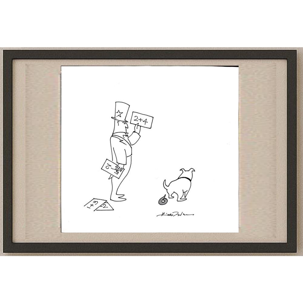 Hiseo Takeda 28x28cm Orijinal Karikatür BOD03126