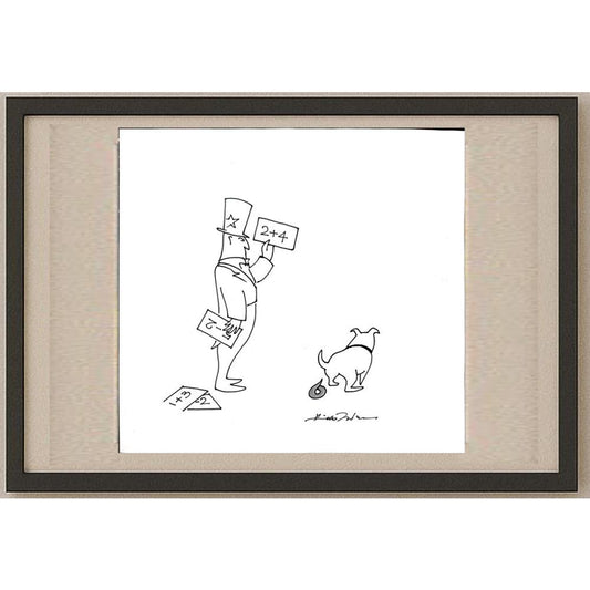 Hiseo Takeda 28x28cm Orijinal Karikatür BOD03126