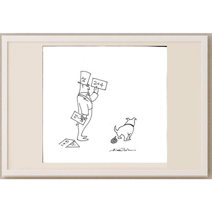 Hiseo Takeda 28x28cm Orijinal Karikatür BOD03126