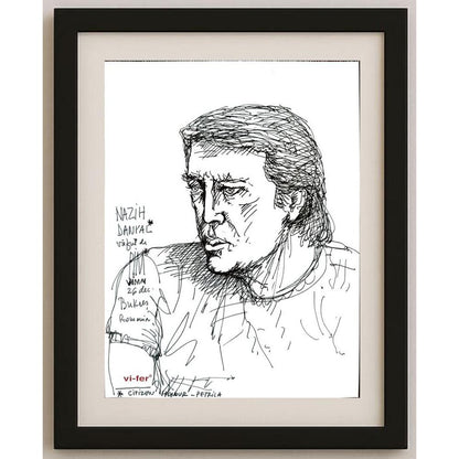 Pim Vimm 29x21cm Orijinal Karikatür BOD03139