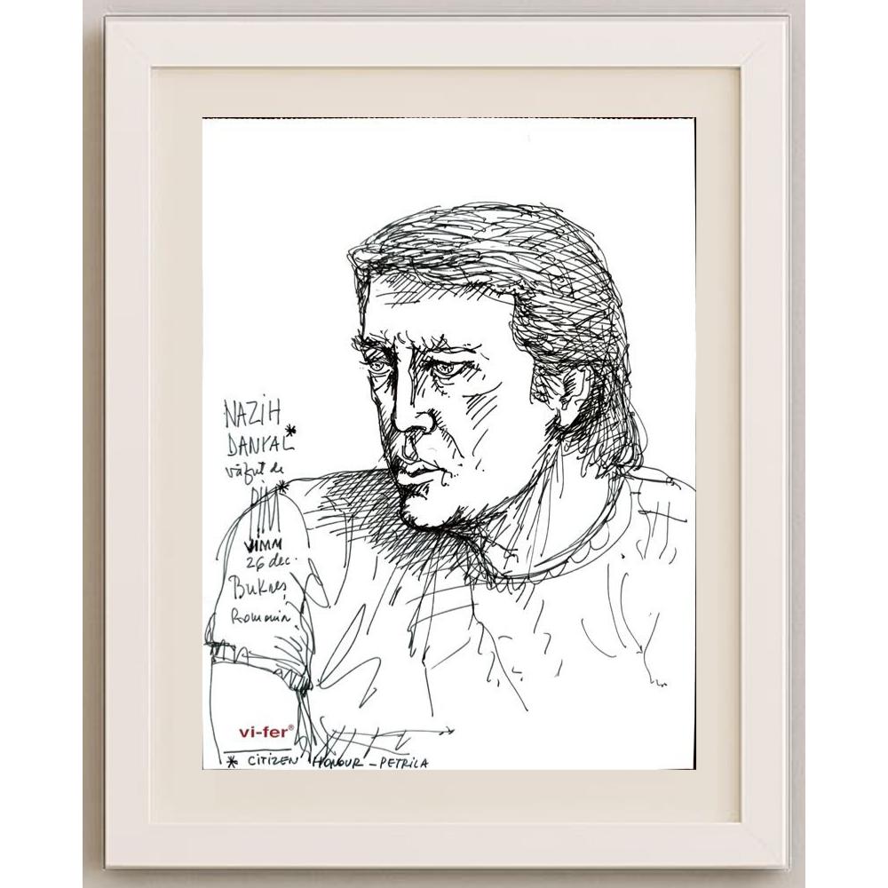 Pim Vimm 29x21cm Orijinal Karikatür BOD03139