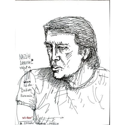Pim Vimm 29x21cm Orijinal Karikatür BOD03139