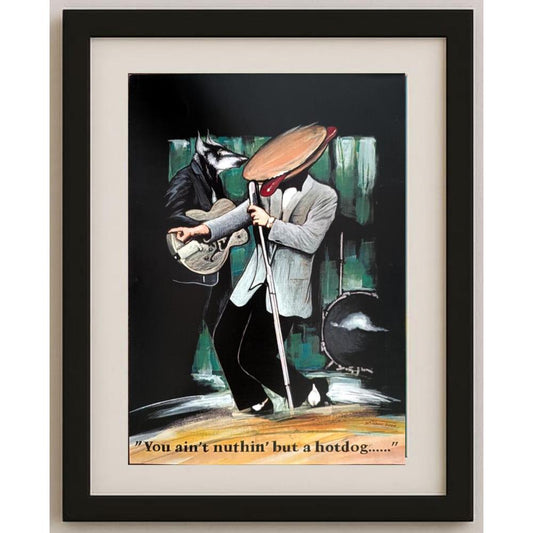 Willem Henkes 29x21cm Orijinal Karikatür BOD03141