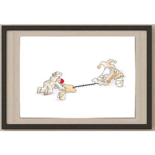 Lubica Konkova 29x21cm Orijinal Karikatür BOD03152