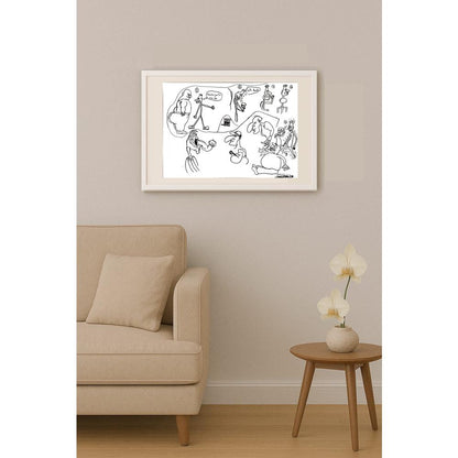 Gültekin 43x30cm Orijinal Karikatür BOD03159