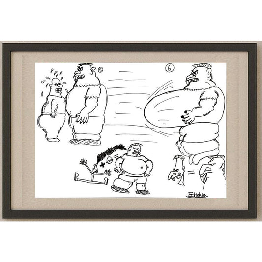 Ertekin 43x30cm Orijinal Karikatür BOD03160