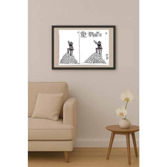 Özgen 43x30cm Orijinal Karikatür BOD03161