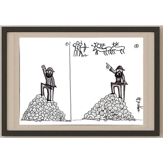 Özgen 43x30cm Orijinal Karikatür BOD03161