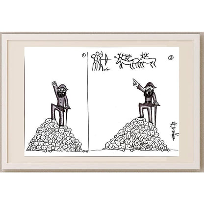 Özgen 43x30cm Orijinal Karikatür BOD03161