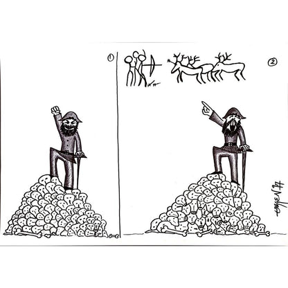 Özgen 43x30cm Orijinal Karikatür BOD03161