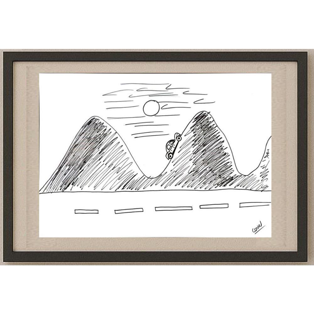 Cansel 43x30cm Orijinal Karikatür BOD03165