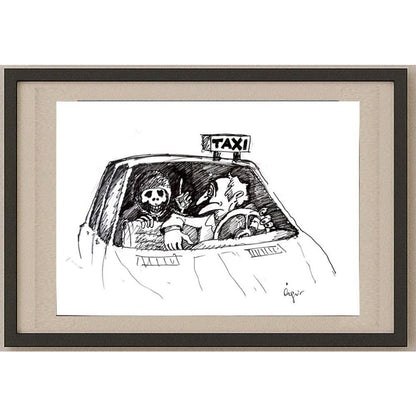 Özgür 43x30cm Orijinal Karikatür BOD03170