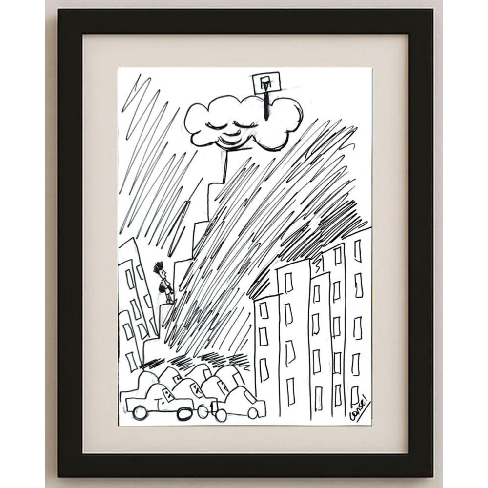 Cansel 43x30cm Orijinal Karikatür BOD03180