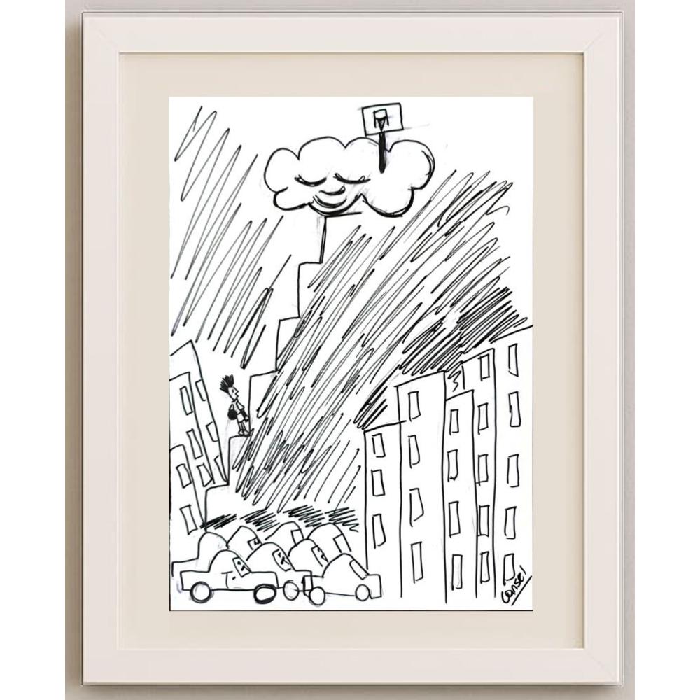 Cansel 43x30cm Orijinal Karikatür BOD03180