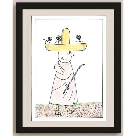 Dragan Milunovic 29x21cm Orijinal Karikatür BOD03183