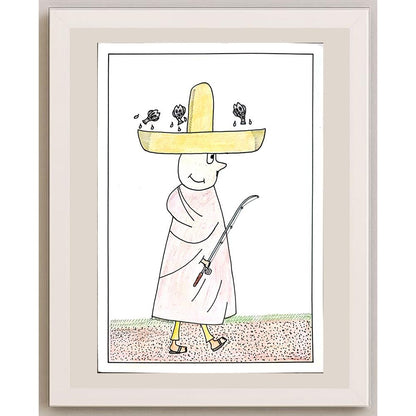 Dragan Milunovic 29x21cm Orijinal Karikatür BOD03183