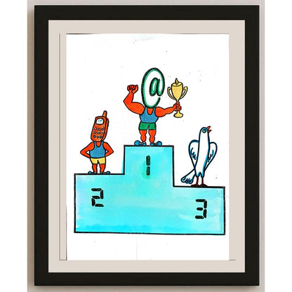 Feng Huo 29x21cm Orijinal Karikatür BOD03201