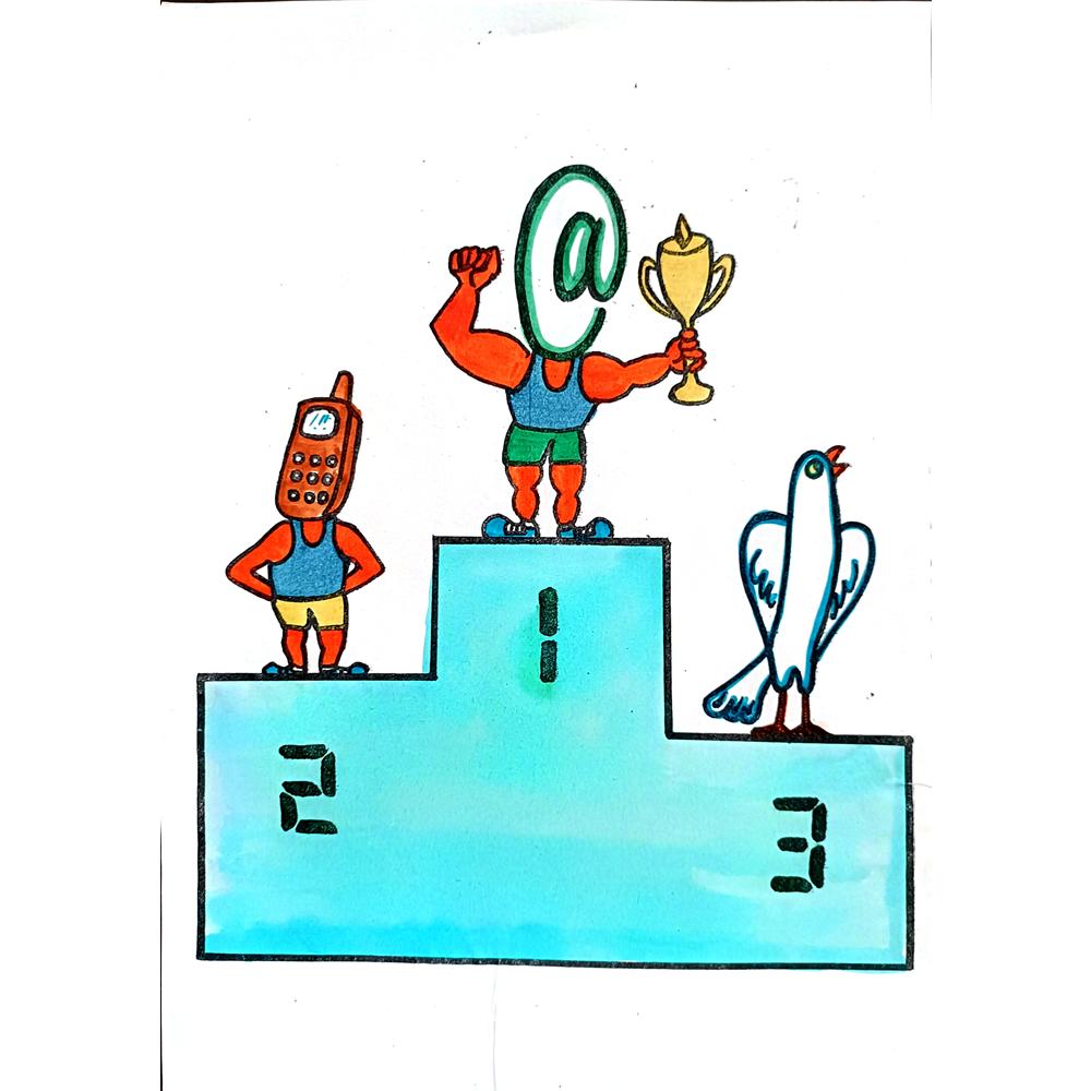 Feng Huo 29x21cm Orijinal Karikatür BOD03201