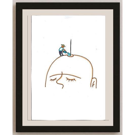 Feng Huo 29x21cm Orijinal Karikatür BOD03202