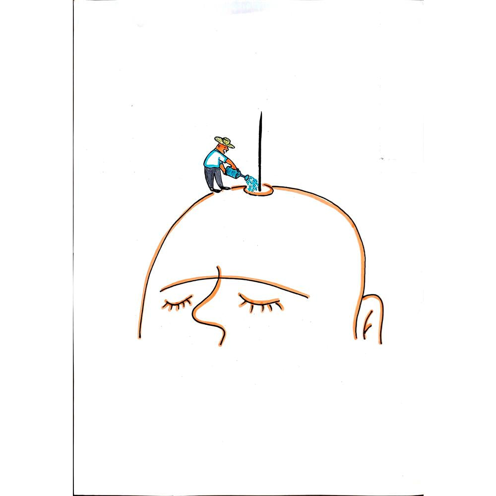 Feng Huo 29x21cm Orijinal Karikatür BOD03202