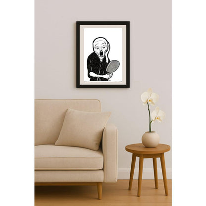 Arvid Andreassen Askehaugveien 29x21cm Orijinal Karikatür BOD03206