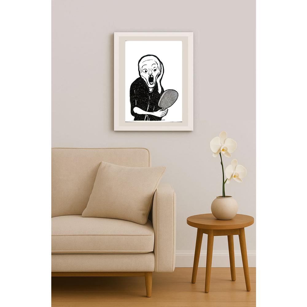 Arvid Andreassen Askehaugveien 29x21cm Orijinal Karikatür BOD03206