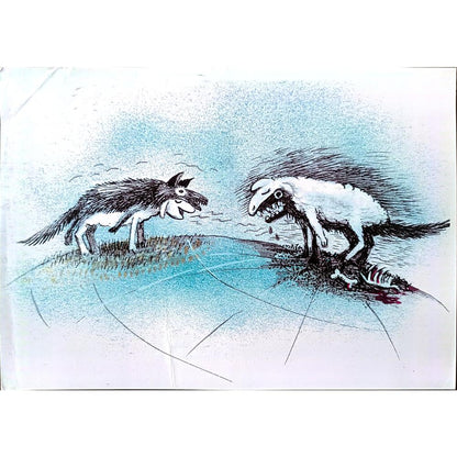 Wolfgang Schlegel 29x21cm Orijinal Karikatür BOD03220