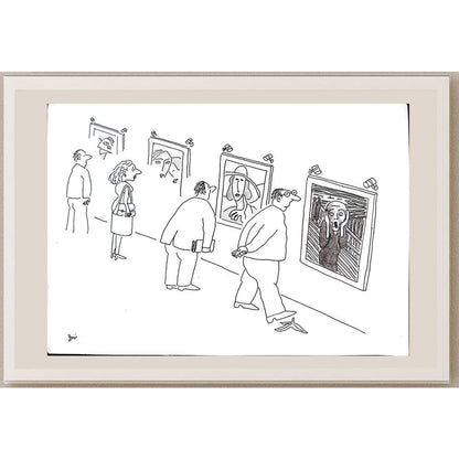 Masoud Ziaei Zardkhashosei 29x21cm Orijinal Karikatür BOD03234