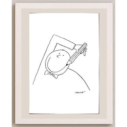 Ivan Haramija 29x21cm Orijinal Karikatür BOD03241