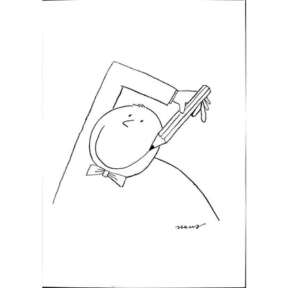Ivan Haramija 29x21cm Orijinal Karikatür BOD03241
