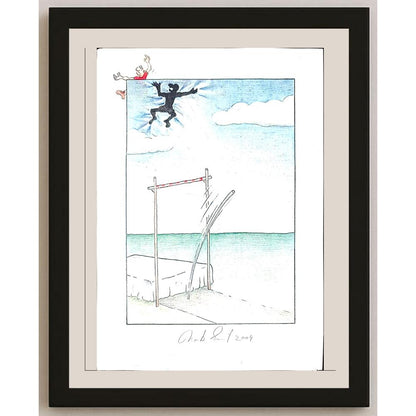 Moritz Emil 29x21cm Orijinal Karikatür BOD03248
