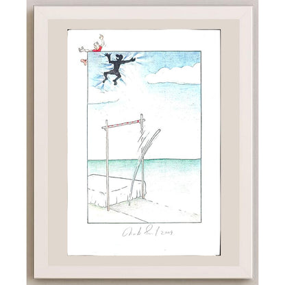 Moritz Emil 29x21cm Orijinal Karikatür BOD03248