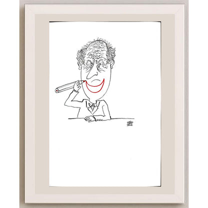 Fabry Janos 29x21cm Orijinal Karikatür BOD03250