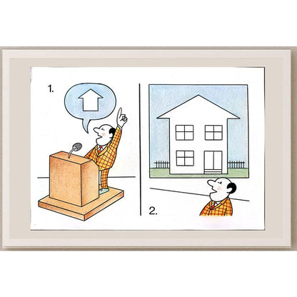 Aleksandar Daskalovic 29x21cm Orijinal Karikatür BOD03253