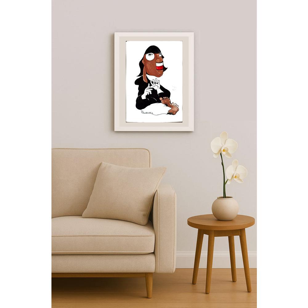 Doris 29x21cm Orijinal Karikatür BOD03262