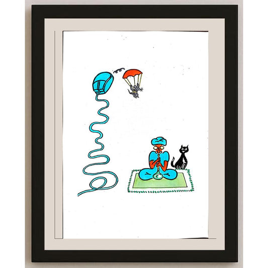 Feng Huo 29x21cm Orijinal Karikatür BOD03263
