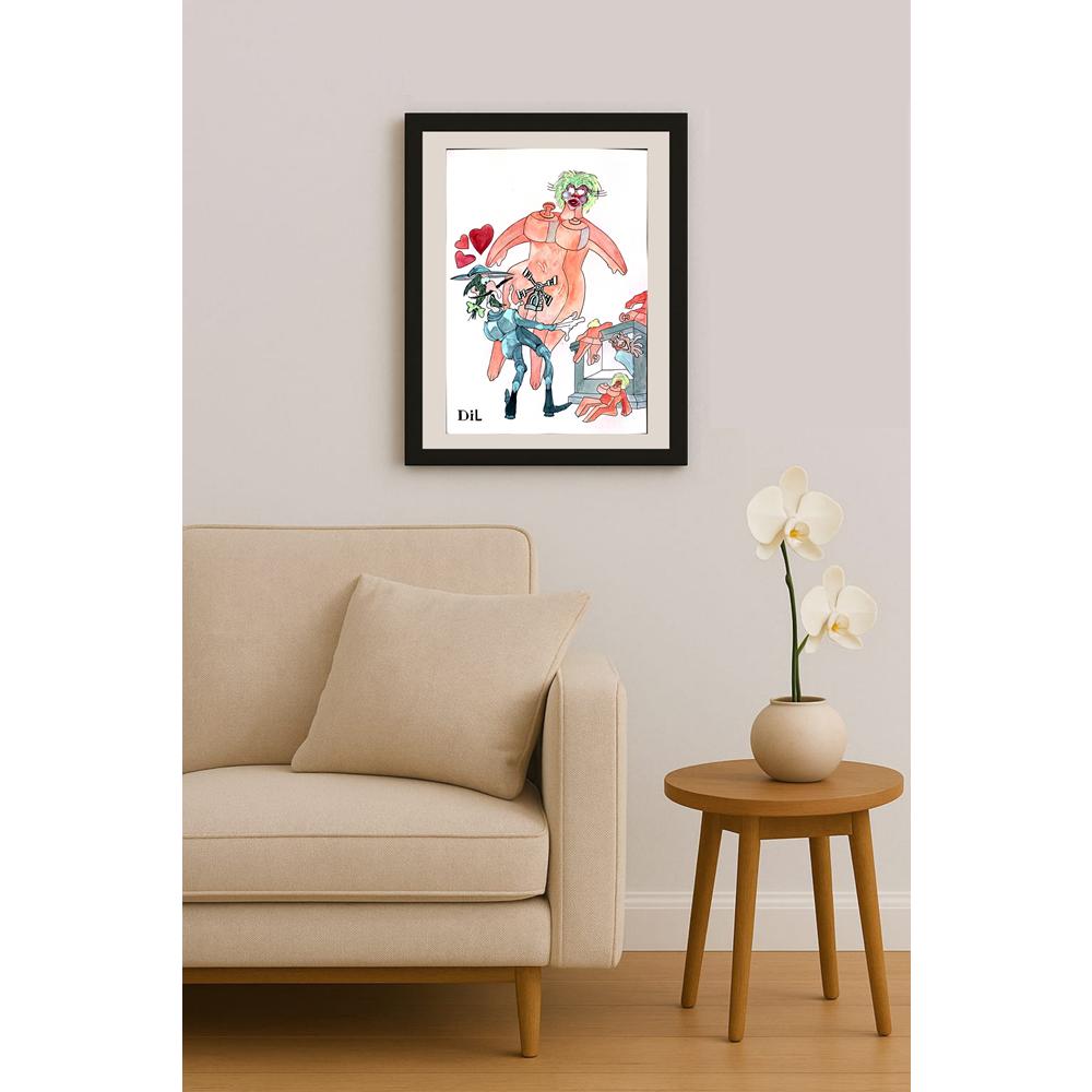 Dilyan Dochev 29x21cm Orijinal Karikatür BOD03271