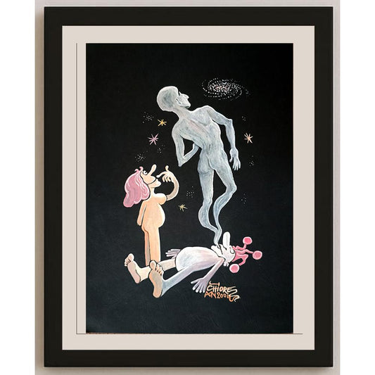 Cornel Marim Chiorean 29x21cm Orijinal Karikatür BOD03275