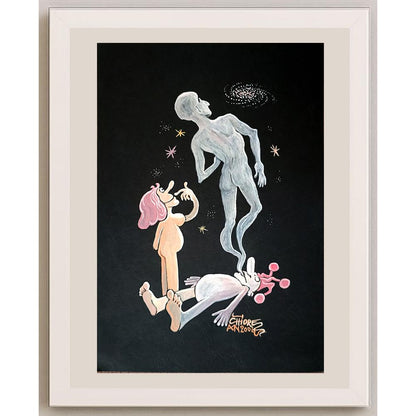 Cornel Marim Chiorean 29x21cm Orijinal Karikatür BOD03275