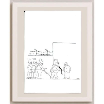 Marcel Kristofovic 29x21cm Orijinal Karikatür BOD03289