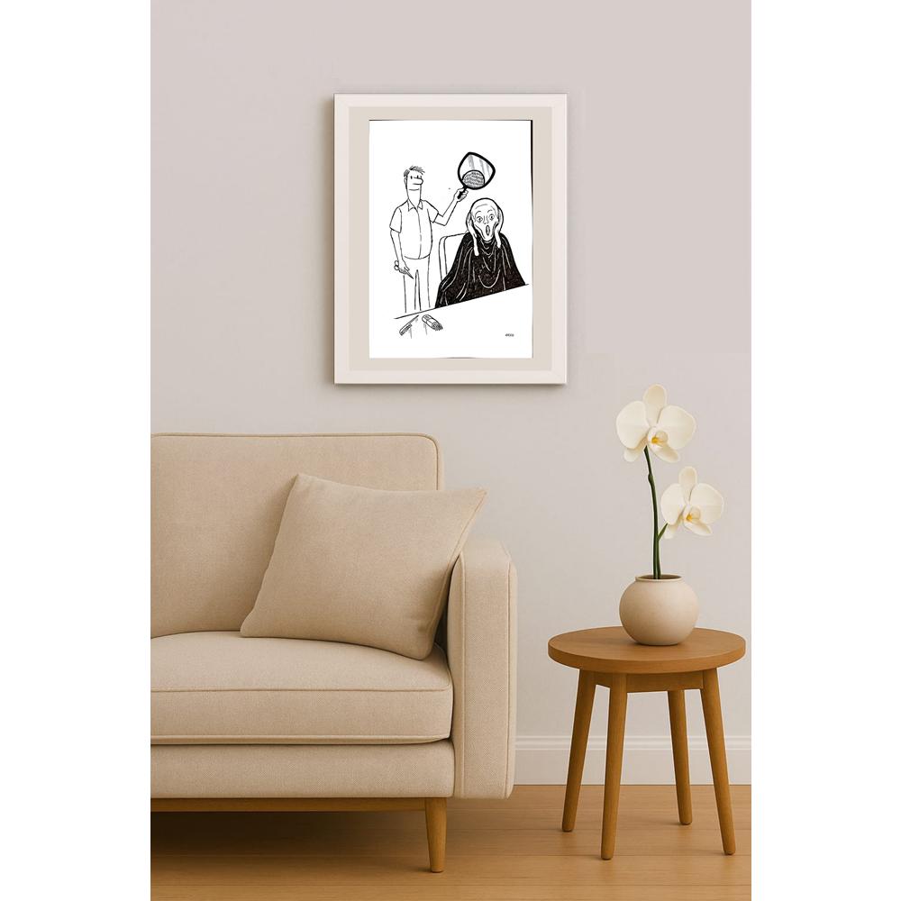 Arvid Andreassen Askehaugveien 29x21cm Orijinal Karikatür BOD03294