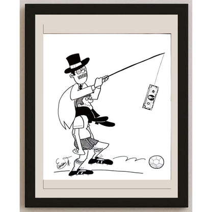 Eduardo Caldari Junior 25x21cm Orijinal Karikatür BOD03303