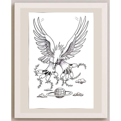 Feng Hui Cang 25x18cm Orijinal Karikatür BOD03312